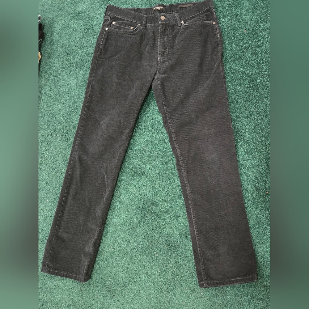 Banana Republic Dark Gray Corduroy Pants